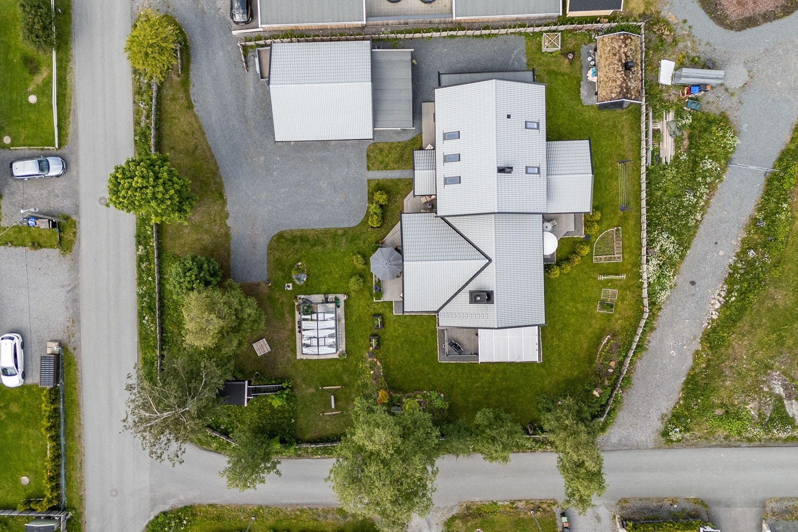 Fugleperspektiv Galleribilde