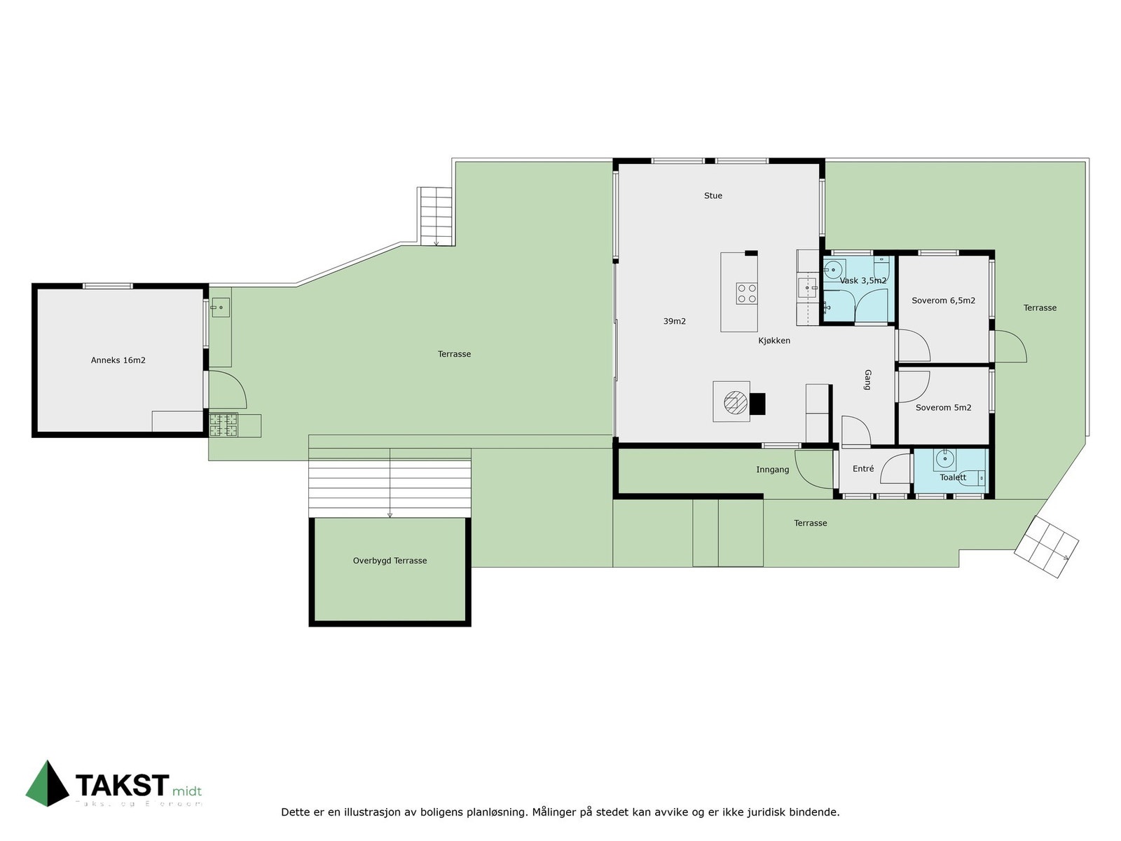 Planskisse Galleribilde