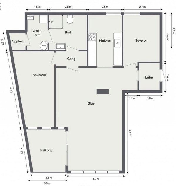 Planløsning Galleribilde