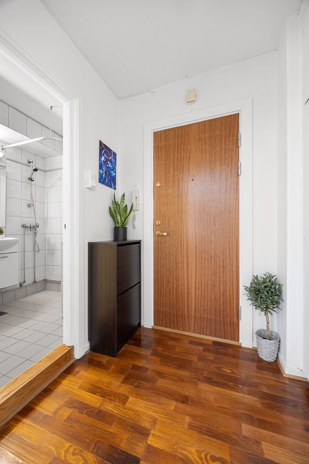 Porttelefon med døråpner Galleribilde