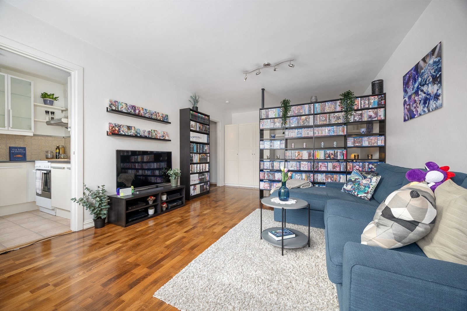 Fyring er inkludert i fellesutgiftene Galleribilde