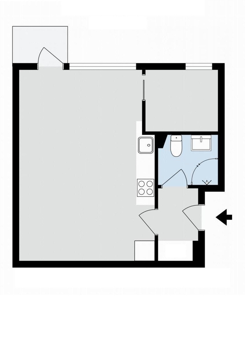 Alternativ plantegning Galleribilde