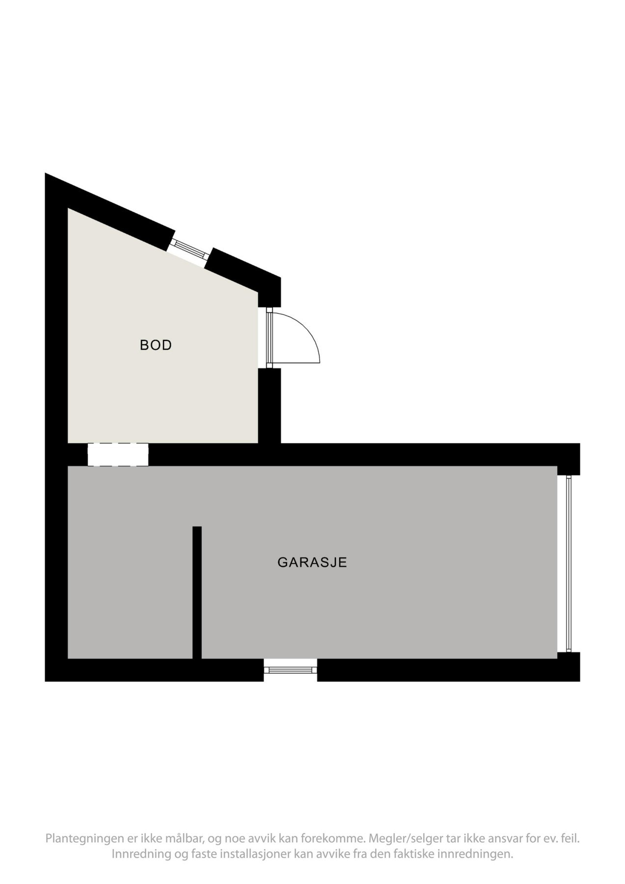 Plantegninger garasje Galleribilde