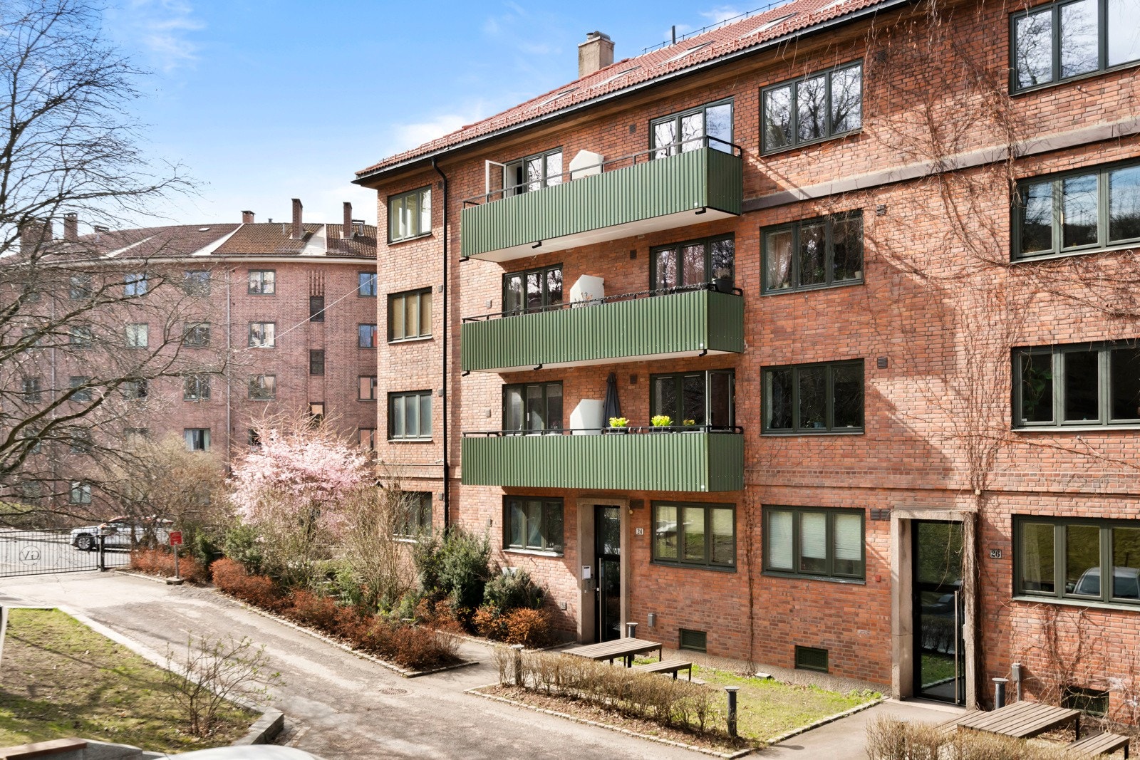 Sameiet Grenseveien 8-26 består av 88 boliger og 2 næringslokaler Galleribilde