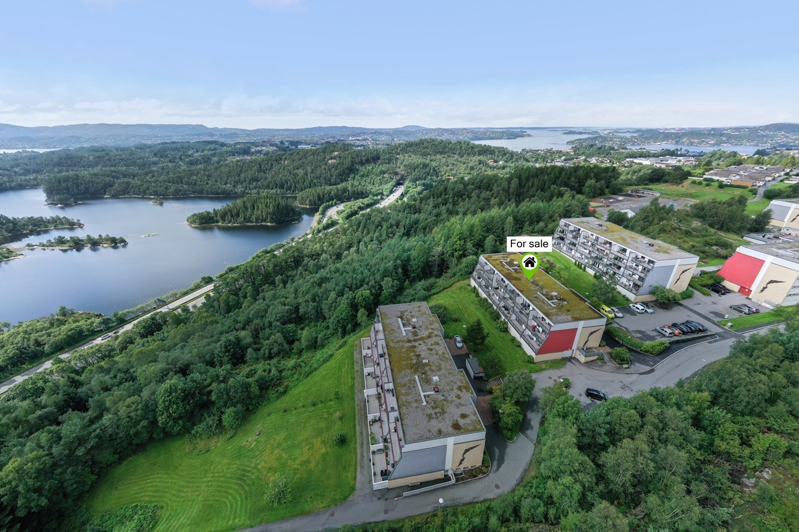 Område og beliggenhet. Galleribilde