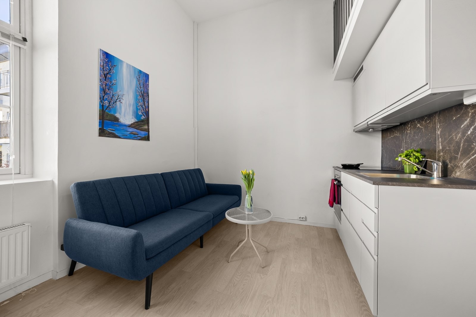 Plass for sofagruppe Galleribilde