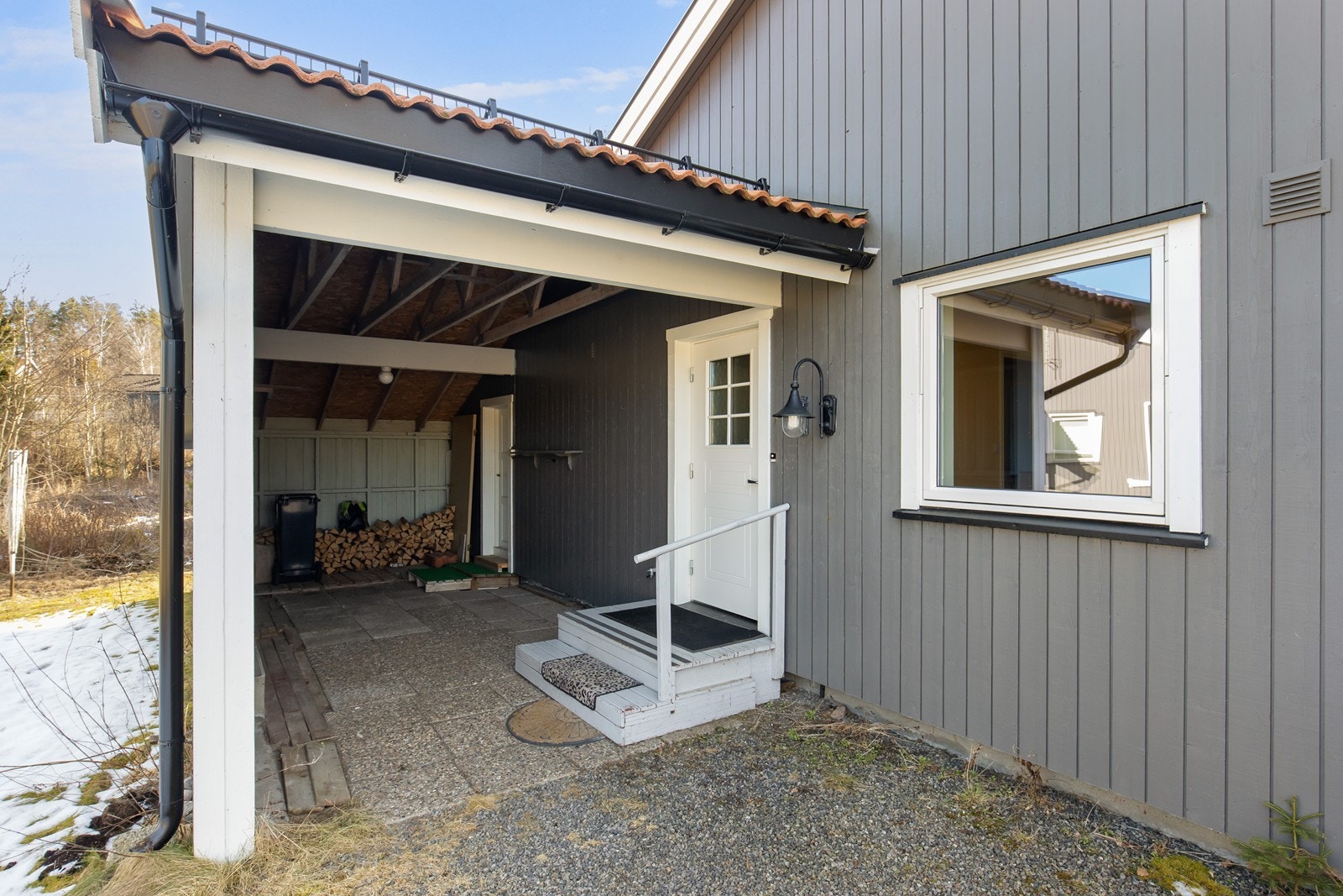 Inngangsparti Galleribilde