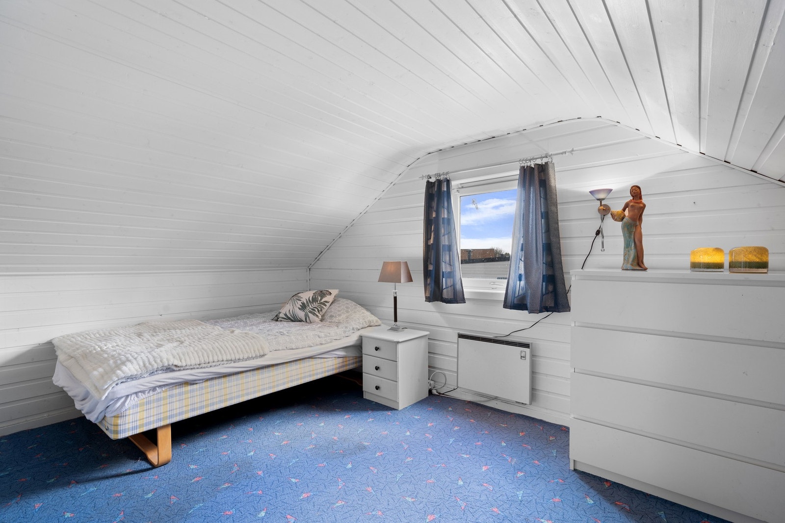 Disponibelt rom innredet som soverom. (ikke omsøkt) Galleribilde