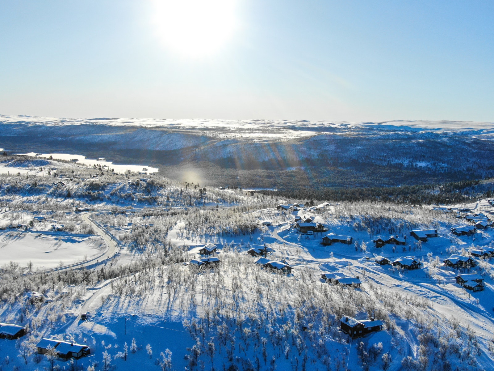 Nydelig utsikt utover Skurdalen. Galleribilde