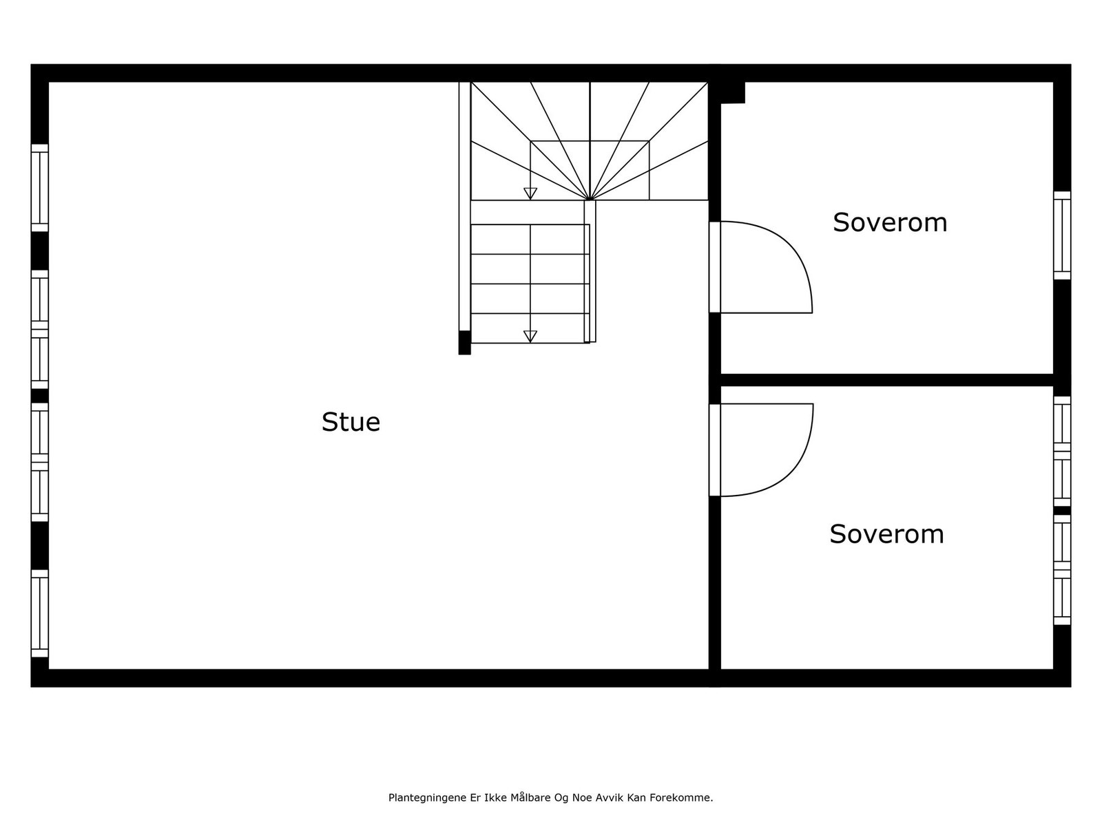 Plantegning 2. etasje Galleribilde