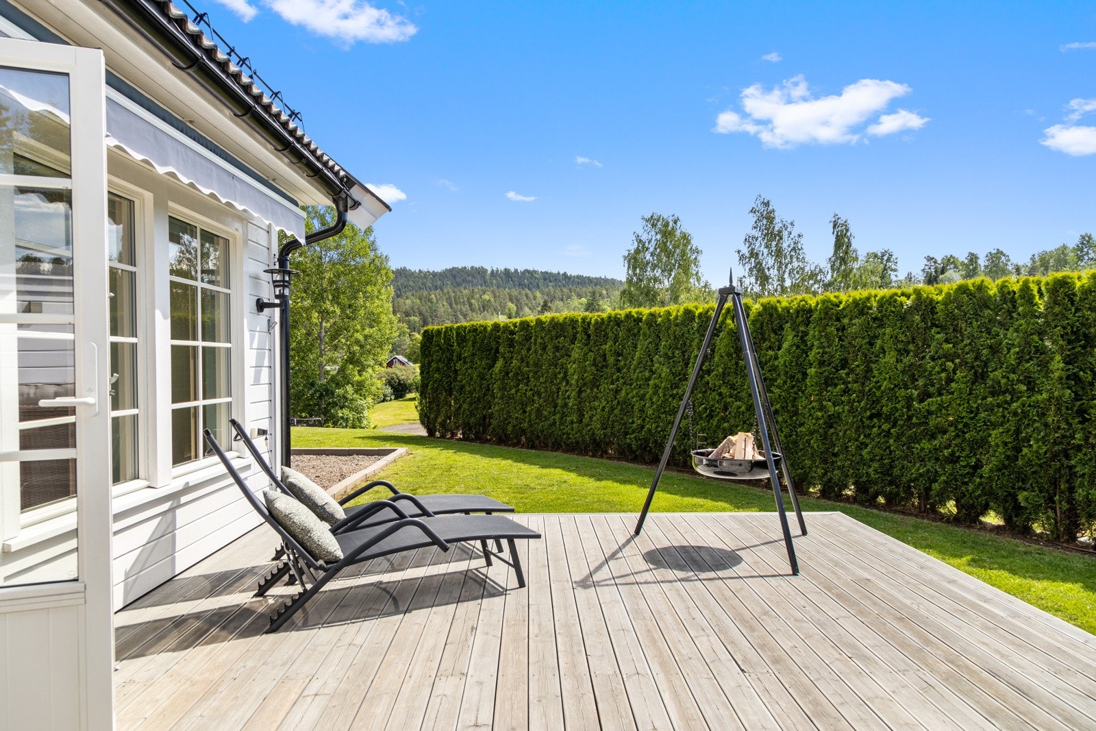 Her kan late sommerdager nytes til det fulle! Helt uten innsyn. Galleribilde