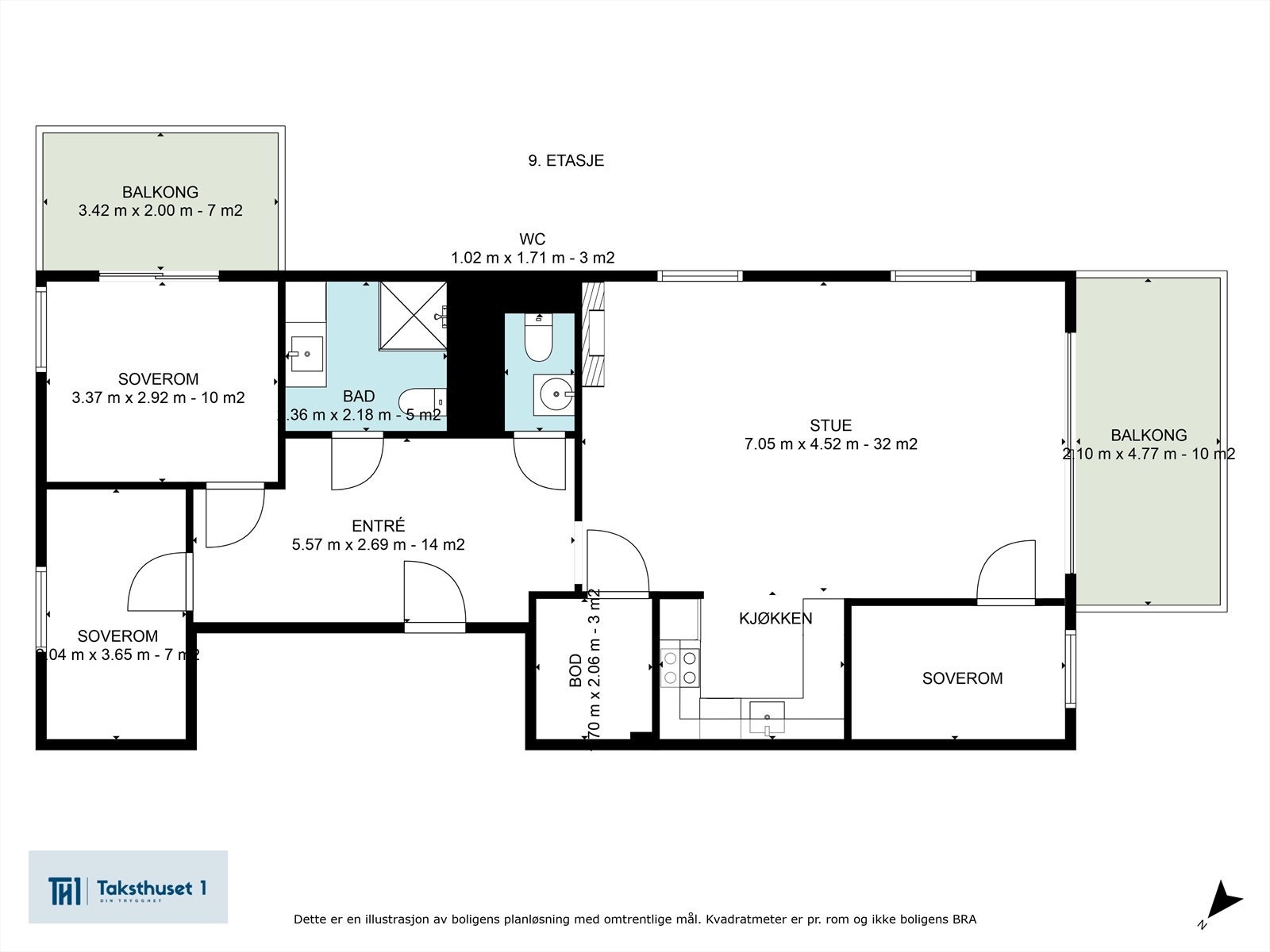 Alternativ plantegning. Galleribilde
