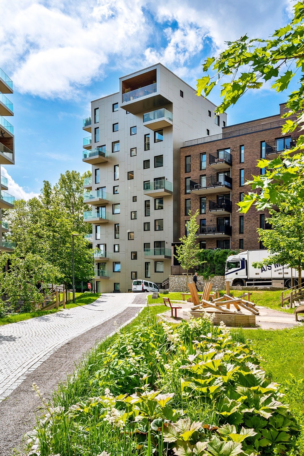 Flott beliggenhet i byggets 9.etg. Galleribilde