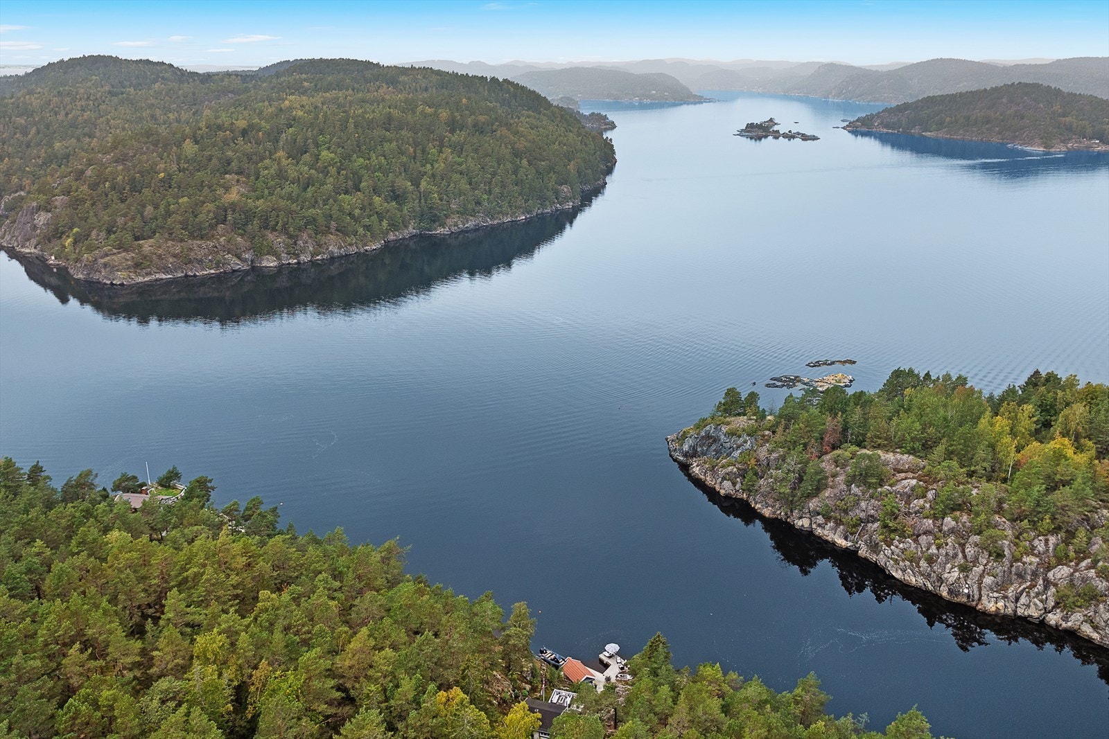 Dronefoto Galleribilde