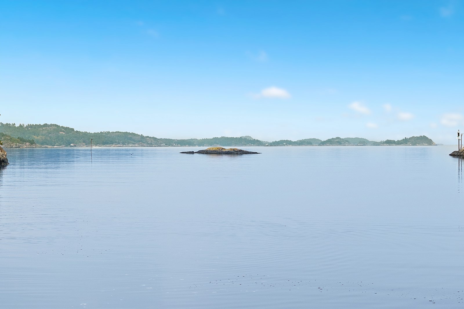 Ut av Fluersundet og videre østover er det Eksefjorden neste... Galleribilde