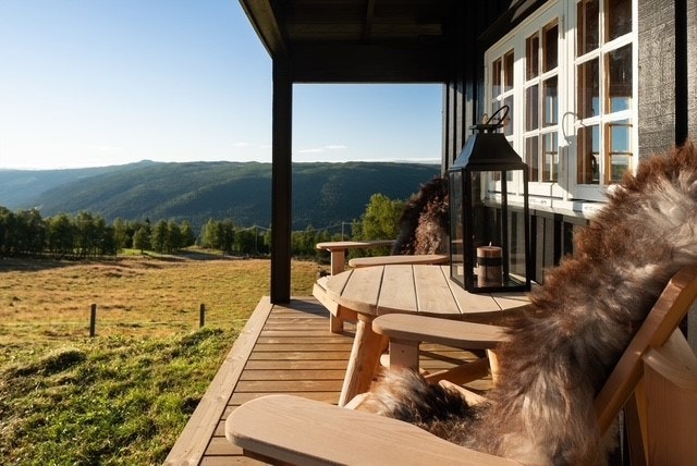Idyllisk fjellhytte med solrik og flott og skjermet beliggenhet - fin utsikt og naturskjønne omgivelser! Galleribilde