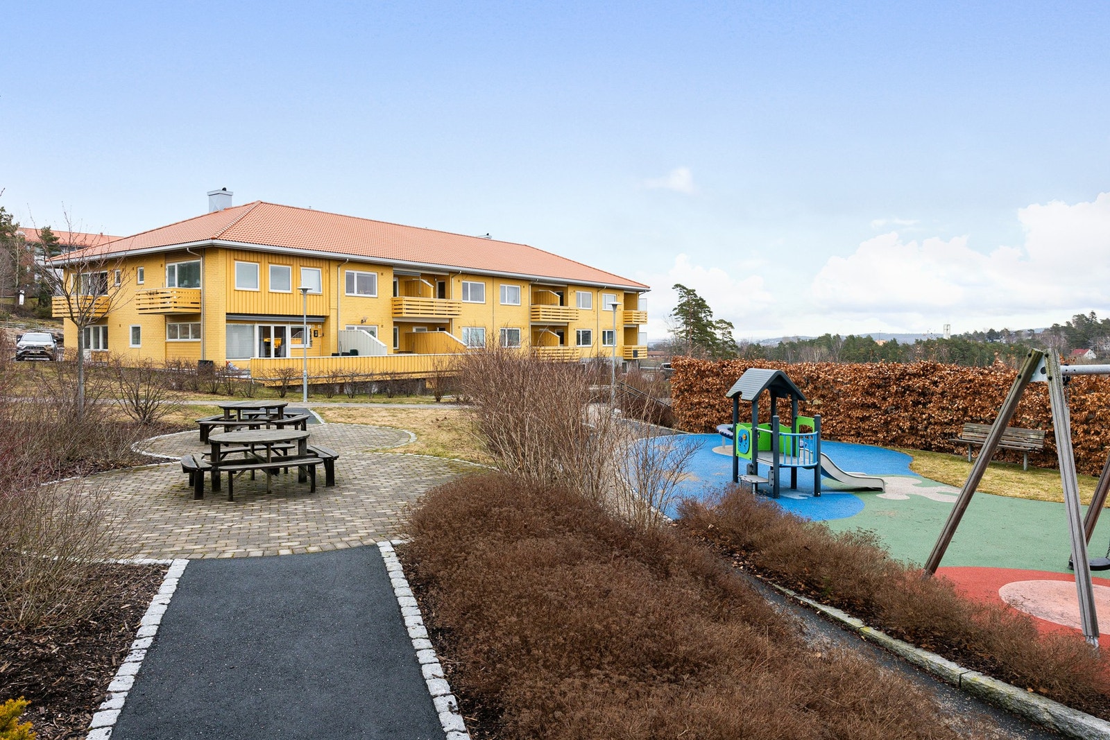Pent opparbeidede omgivelser. Galleribilde