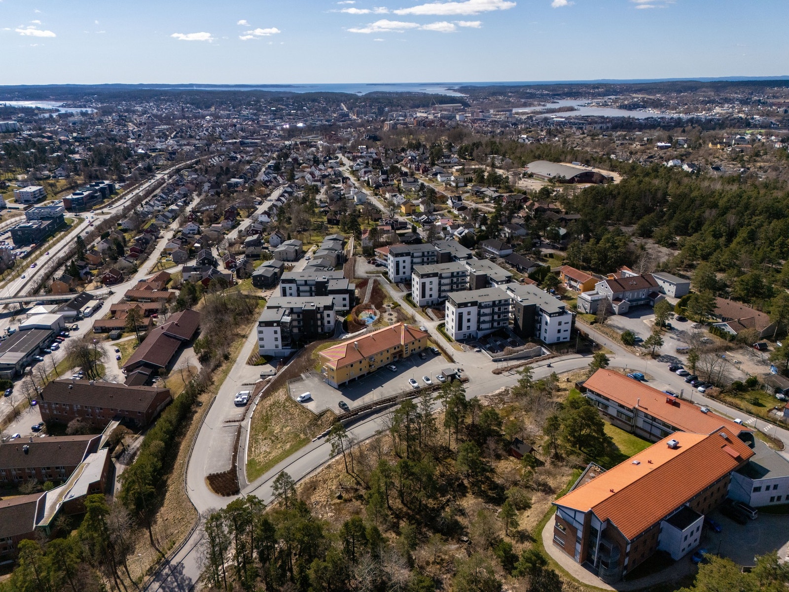 Gangavstand til sentrum Galleribilde