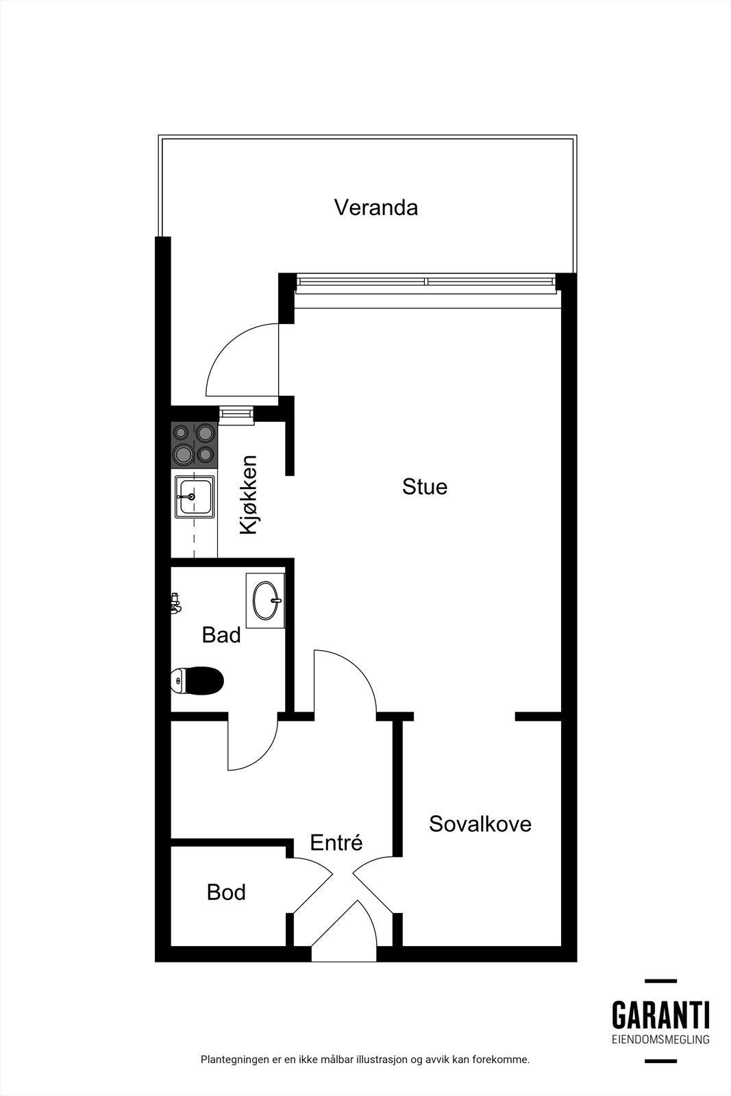 - Plantegning - Galleribilde