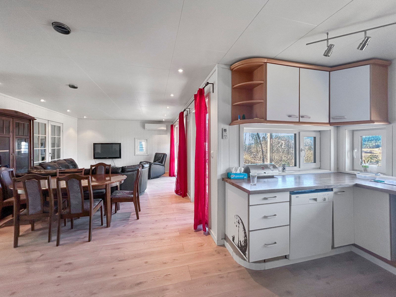 fra kjøkken mot stue Galleribilde