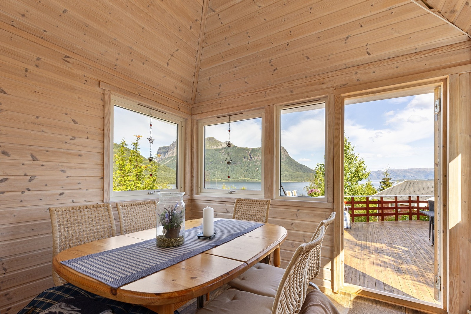 Hagestuen kan nytes både sommer og vinter! Galleribilde