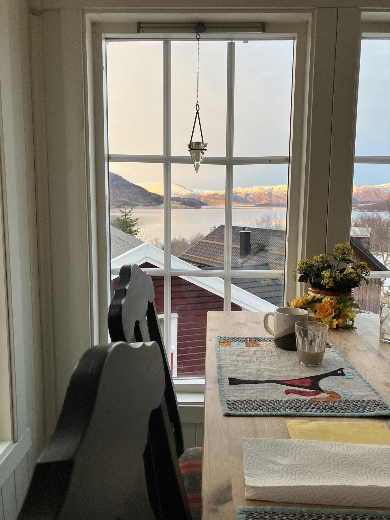 Fantastiske utsiktsforhold fra stuevinduene. Galleribilde