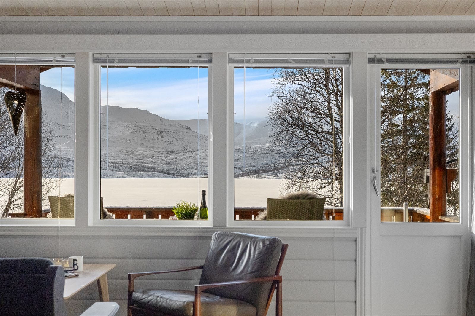 Utsikt fra stuen. Upåklagelig! Galleribilde