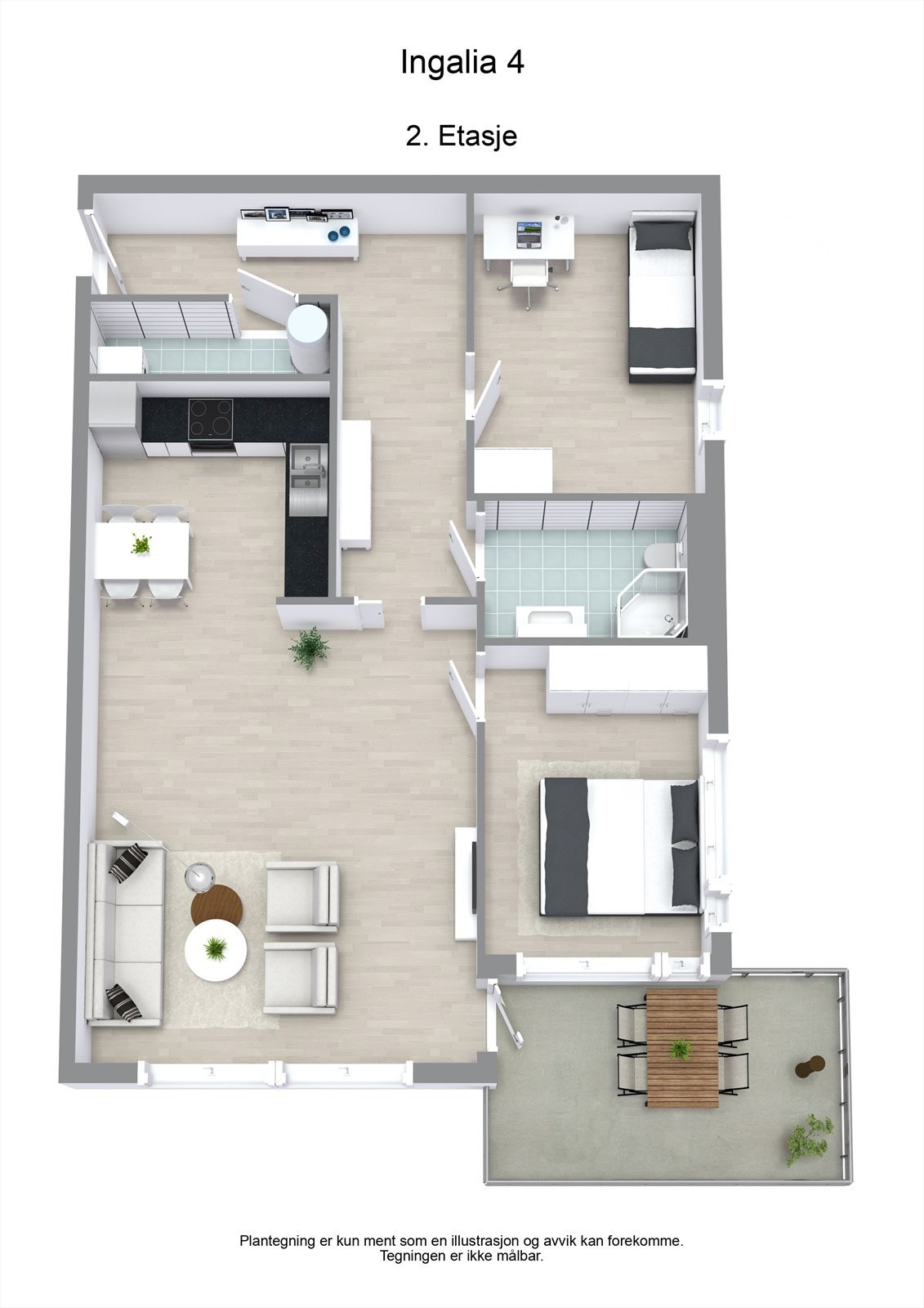 Plantegning. Galleribilde