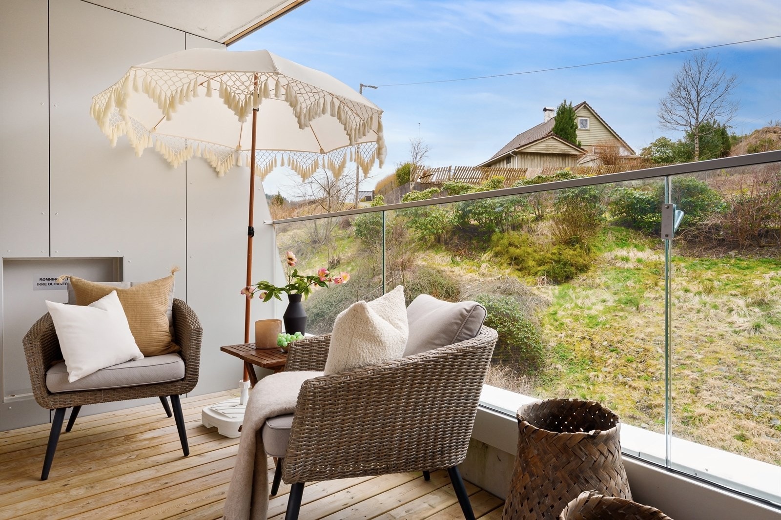 Her kan man grille og kose seg med venner. Galleribilde