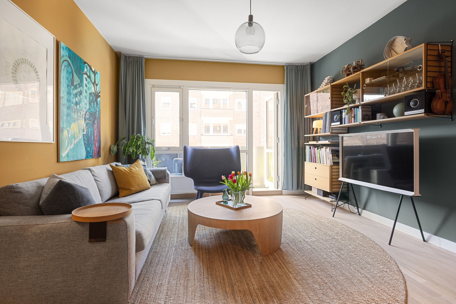 Takhøyden her inne er raus med sine ca. 2,63 meter. Galleribilde