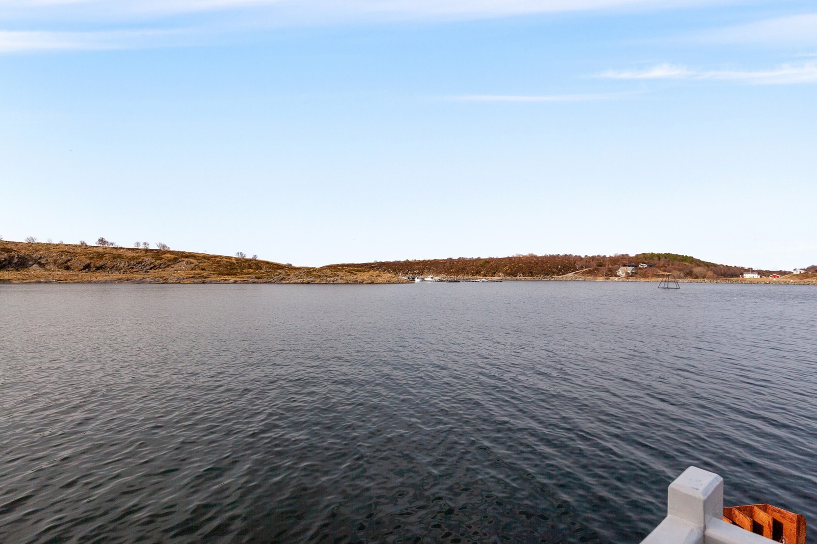 Flott sjøutsikt fra balkongen Galleribilde