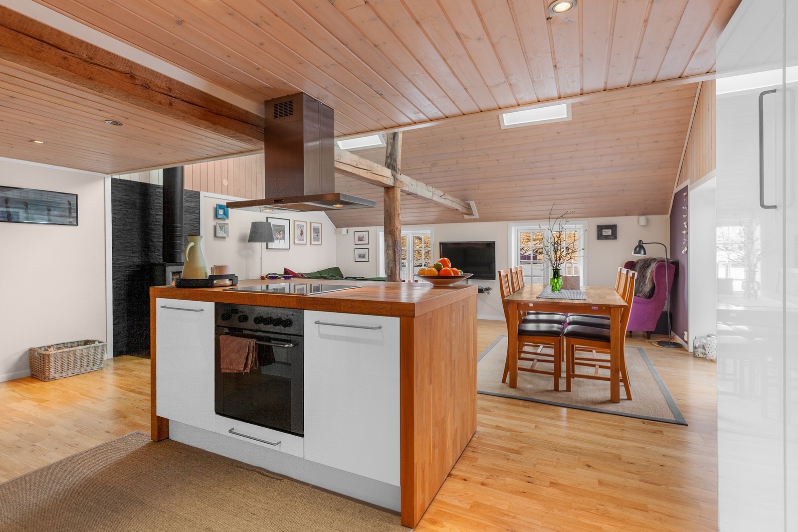 Vannbåren varme på alle gulv i 2. etasje Galleribilde