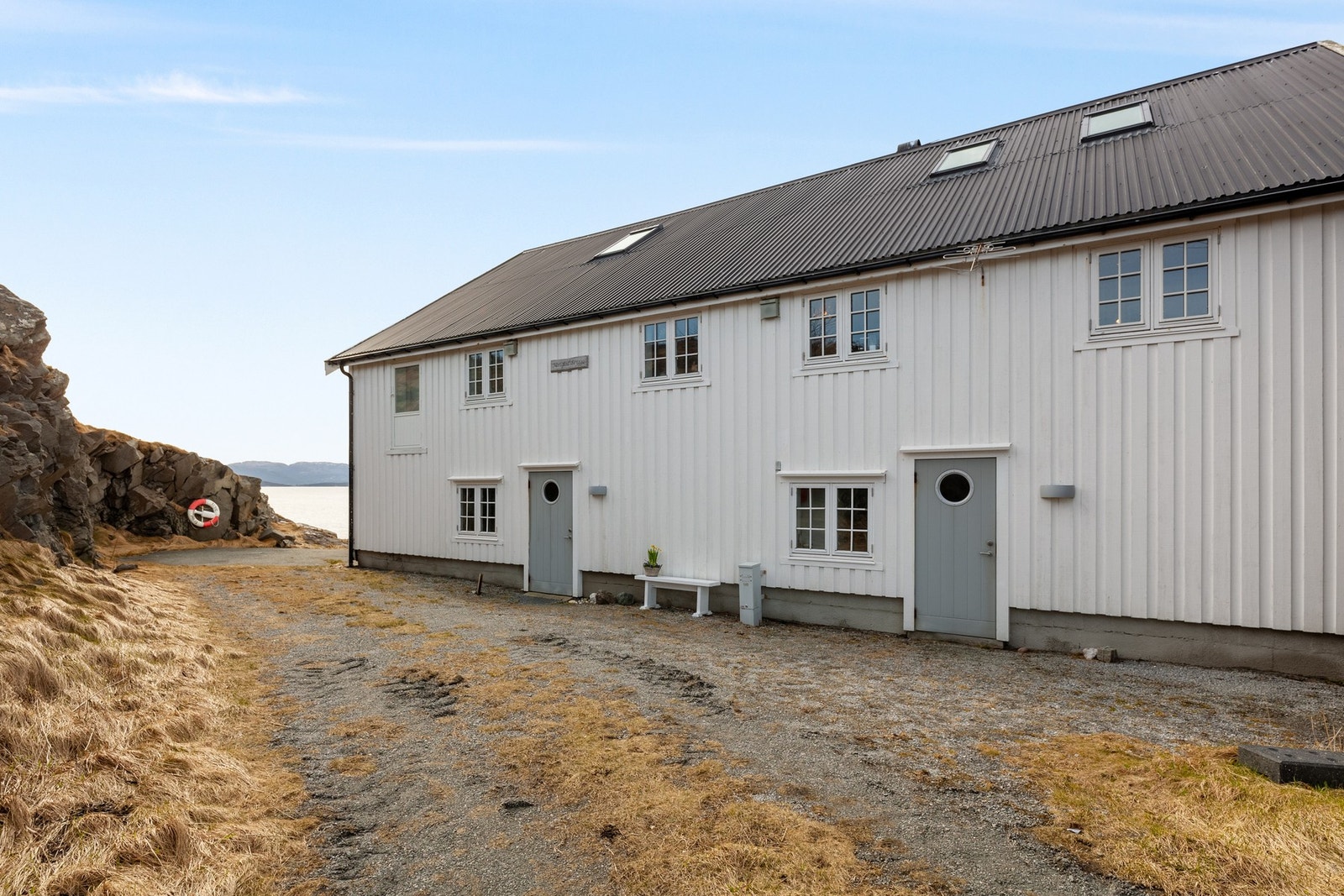 Bygget er opprinnelig en gammel fiskebrygge oppført i 1947 Galleribilde