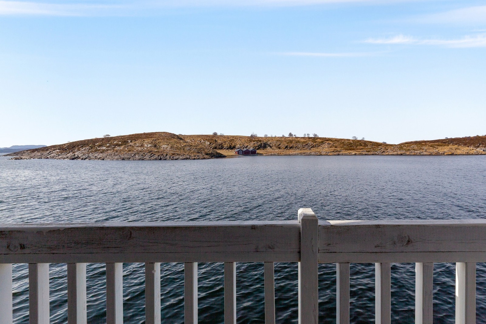 Utsikt fra balkongen Galleribilde