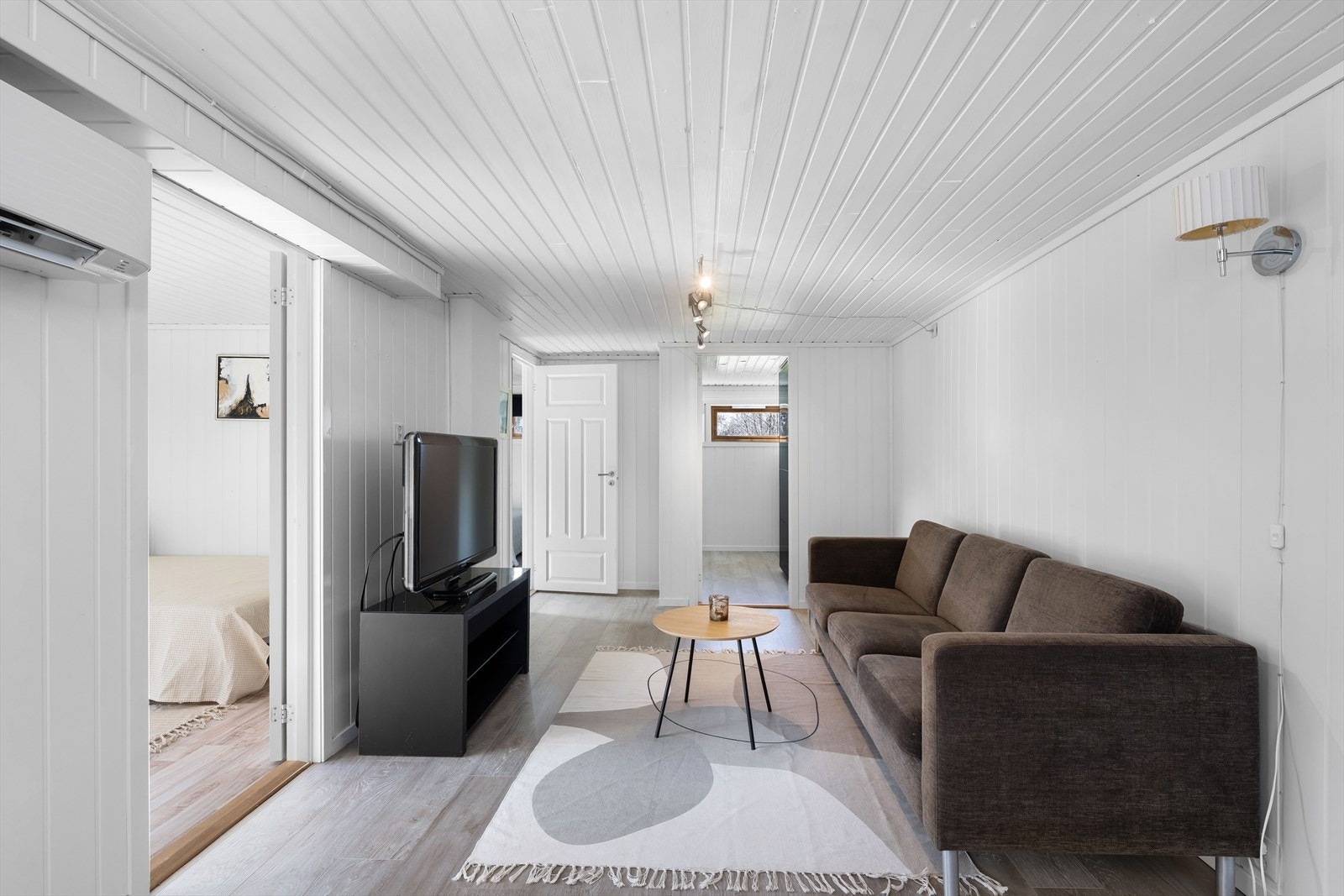 Her har man oppvarming via varmepumpe. Galleribilde