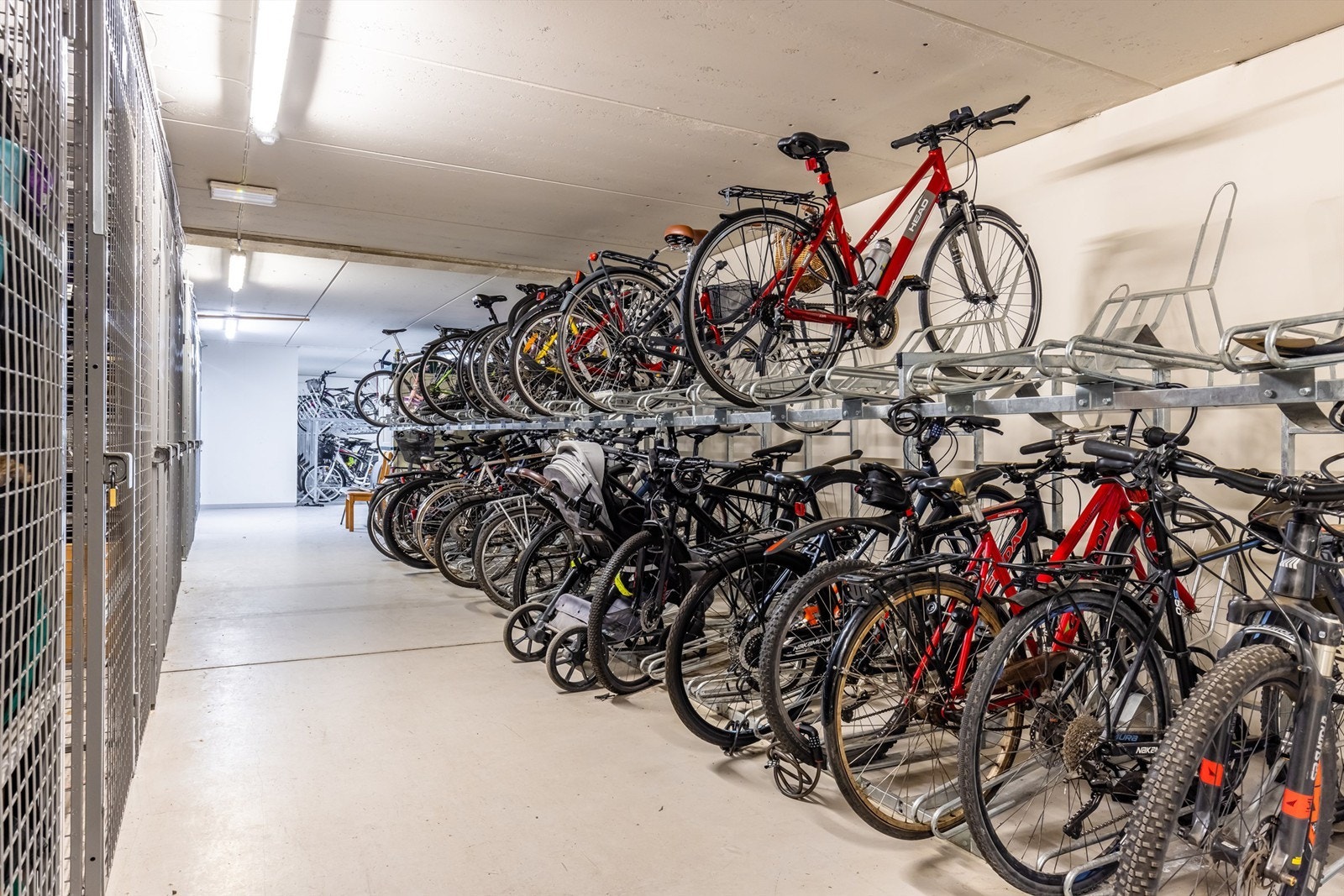 Felles sykkelbod for beboerne. Galleribilde