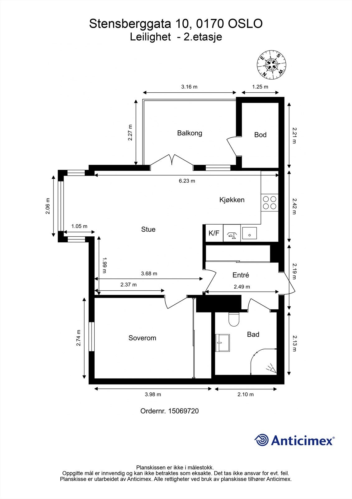 Plantegning. Galleribilde