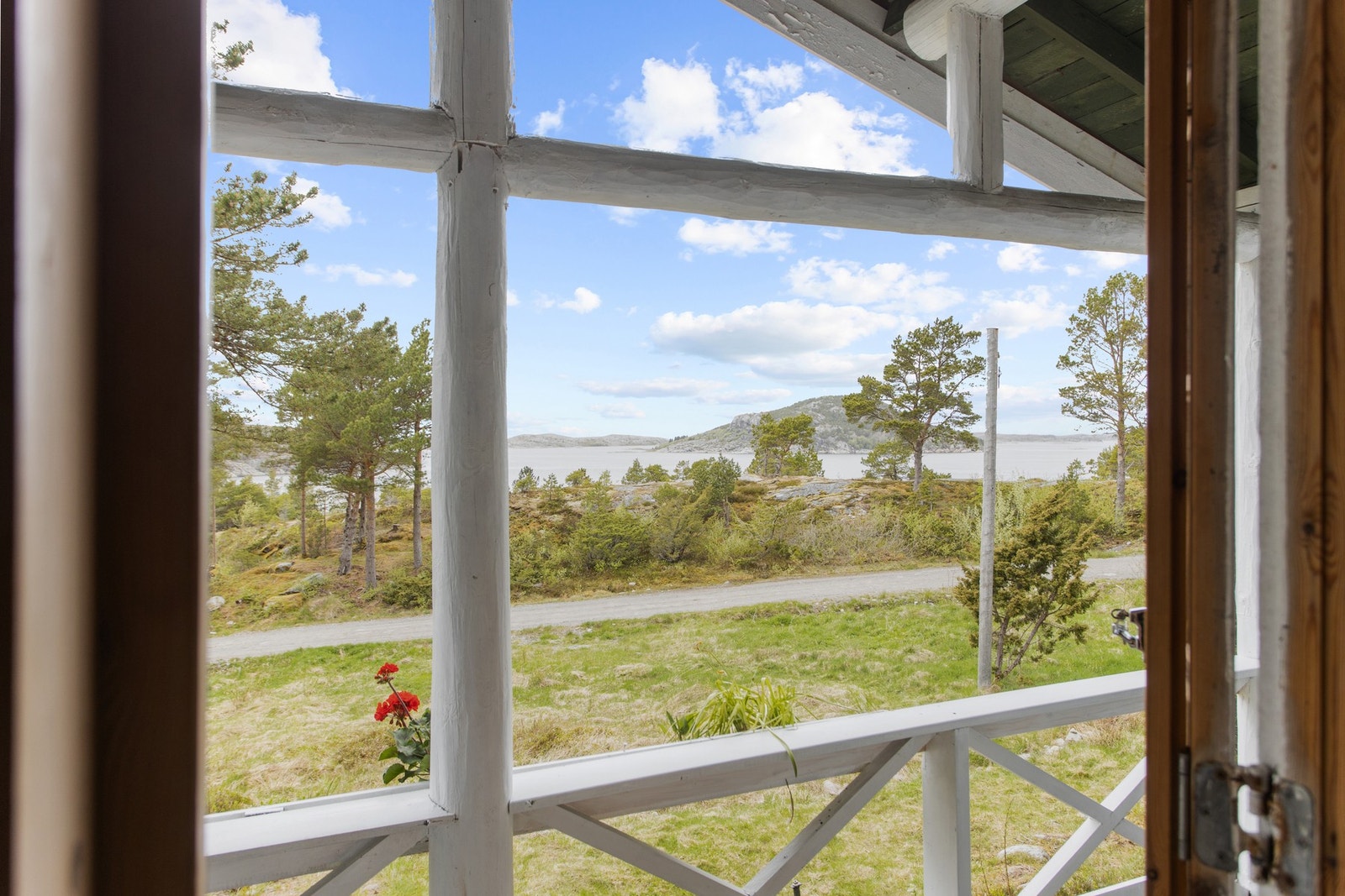 Utsikt fra stuen Galleribilde