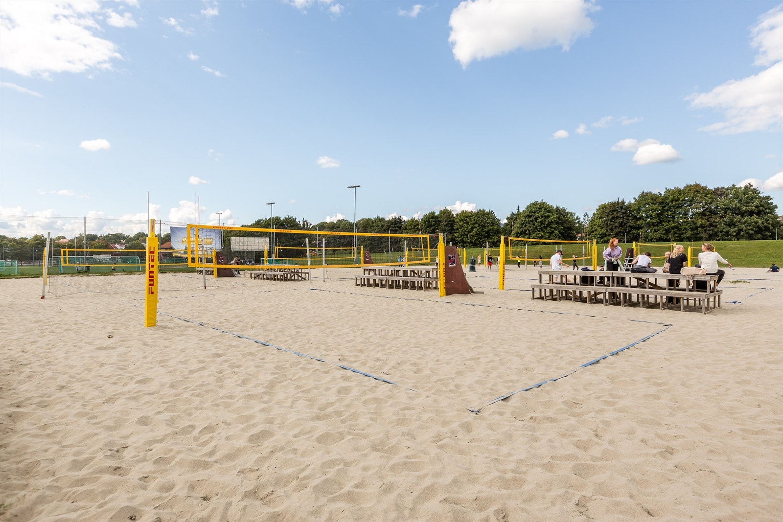 Fra leiligheten er det kort avstand til Voldsløkka. Galleribilde