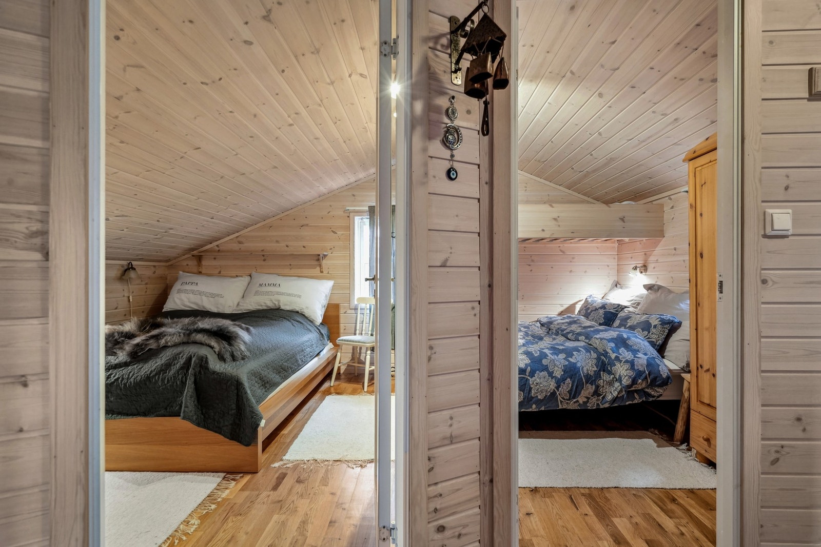 Det er lett tilkomst til de svale soverommene. Galleribilde