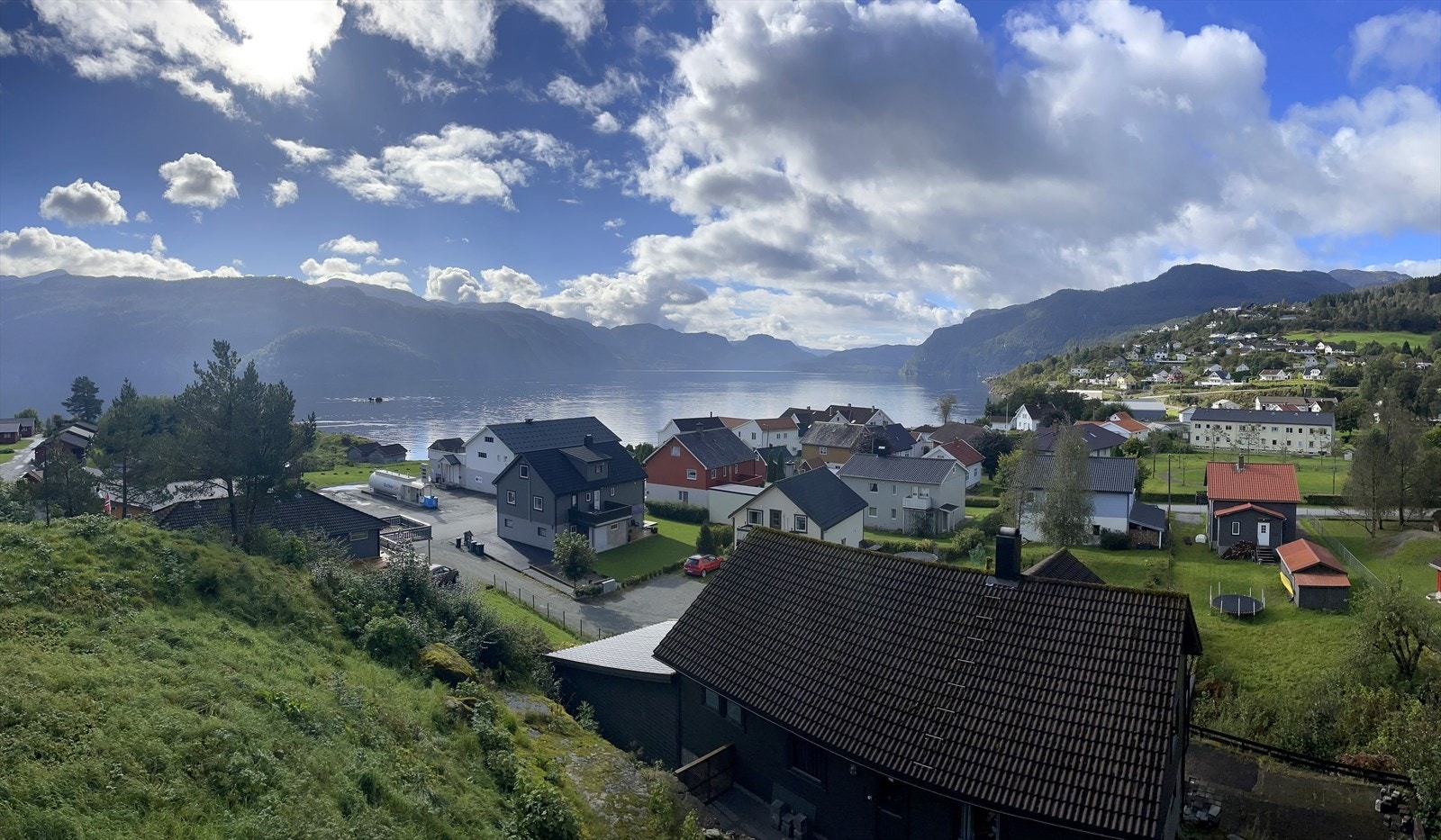 Utsikt fra terrasse u.etg Galleribilde