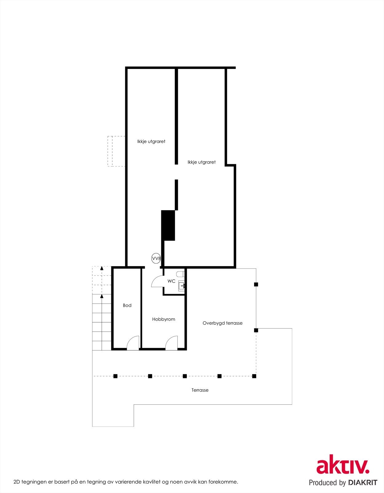 Plantegning u.etg Galleribilde