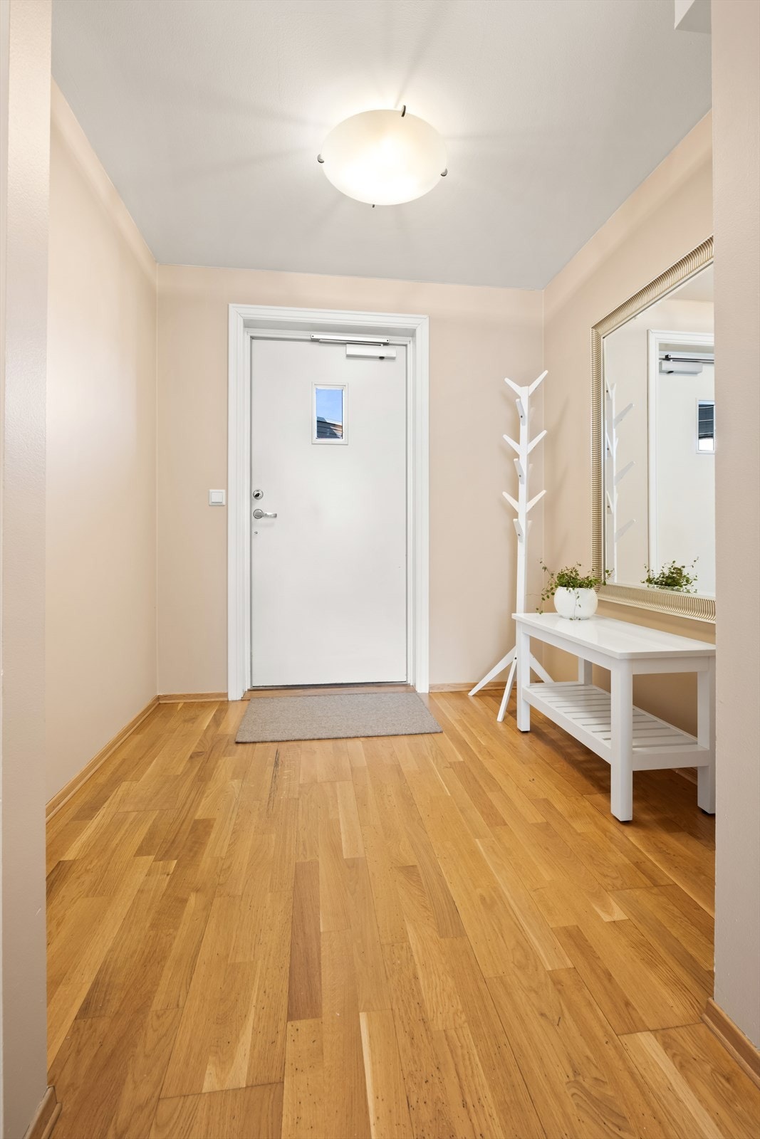 Entré med plass for å henge av seg yttertøy. Galleribilde