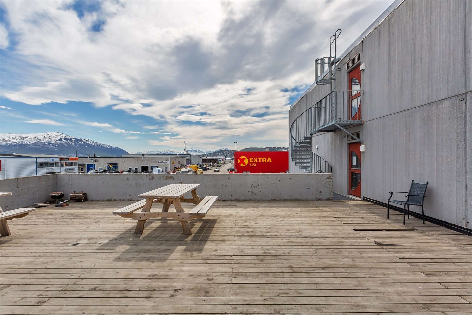 Felles takterrasse Galleribilde