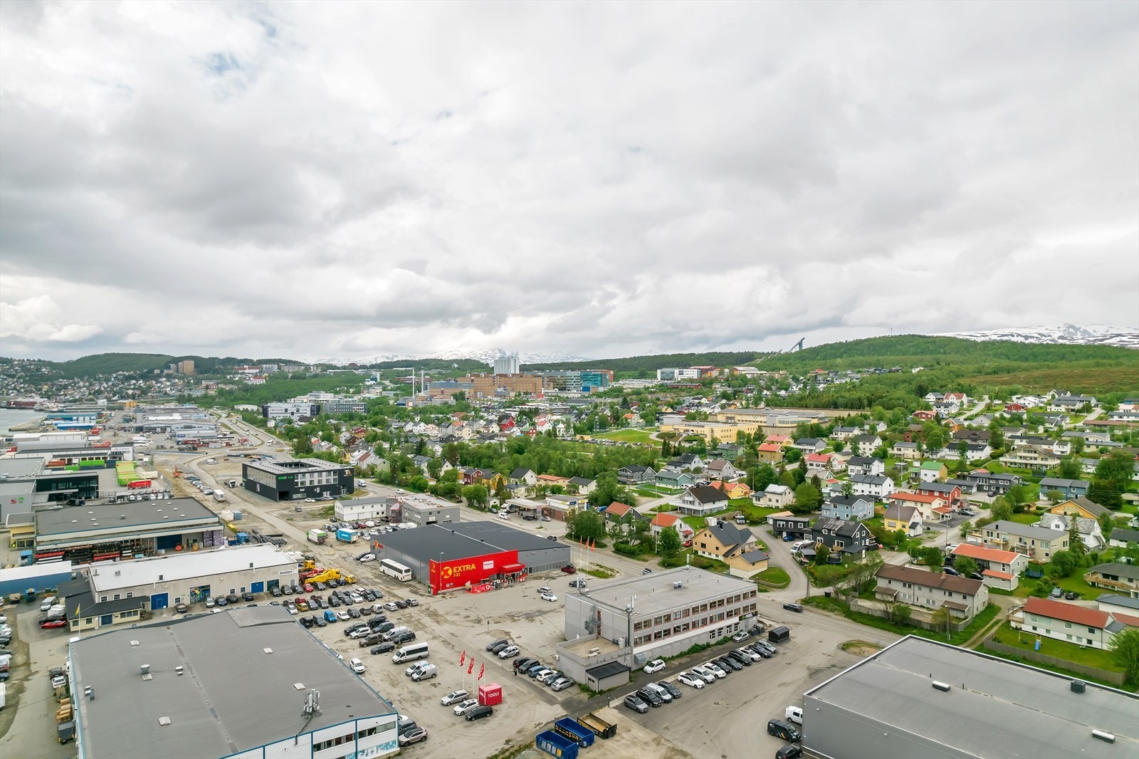 Gangavstand til UiT og UNN Galleribilde