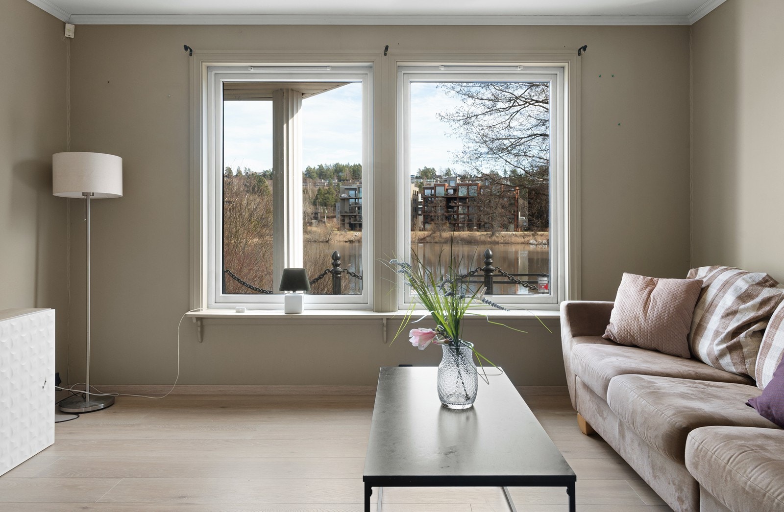 Flott utsikt også fra sekundærleiligheten Galleribilde