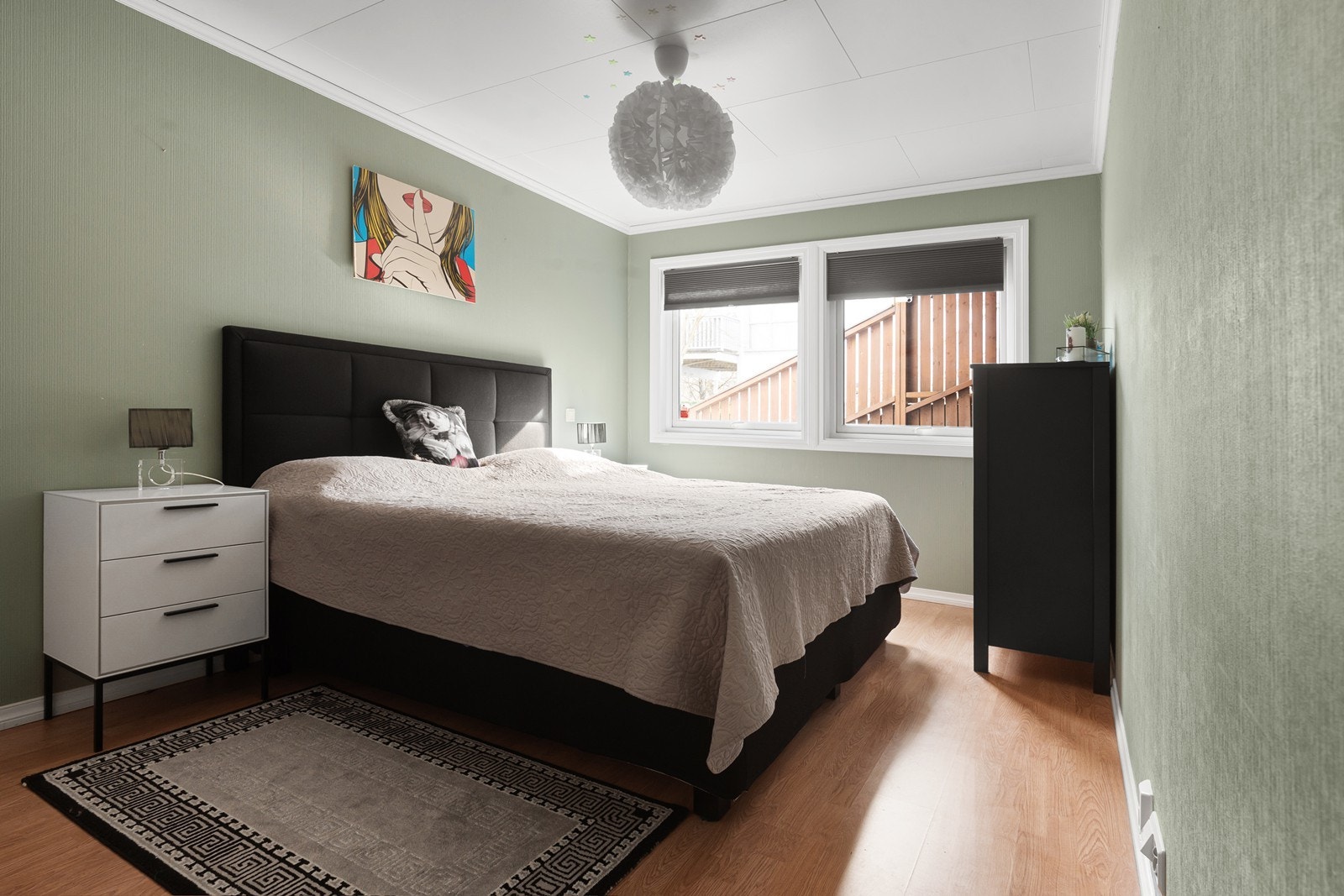 Soverom i underetasjen (ikke godkjent som soverom, byggemeldt som disp. rom) Galleribilde