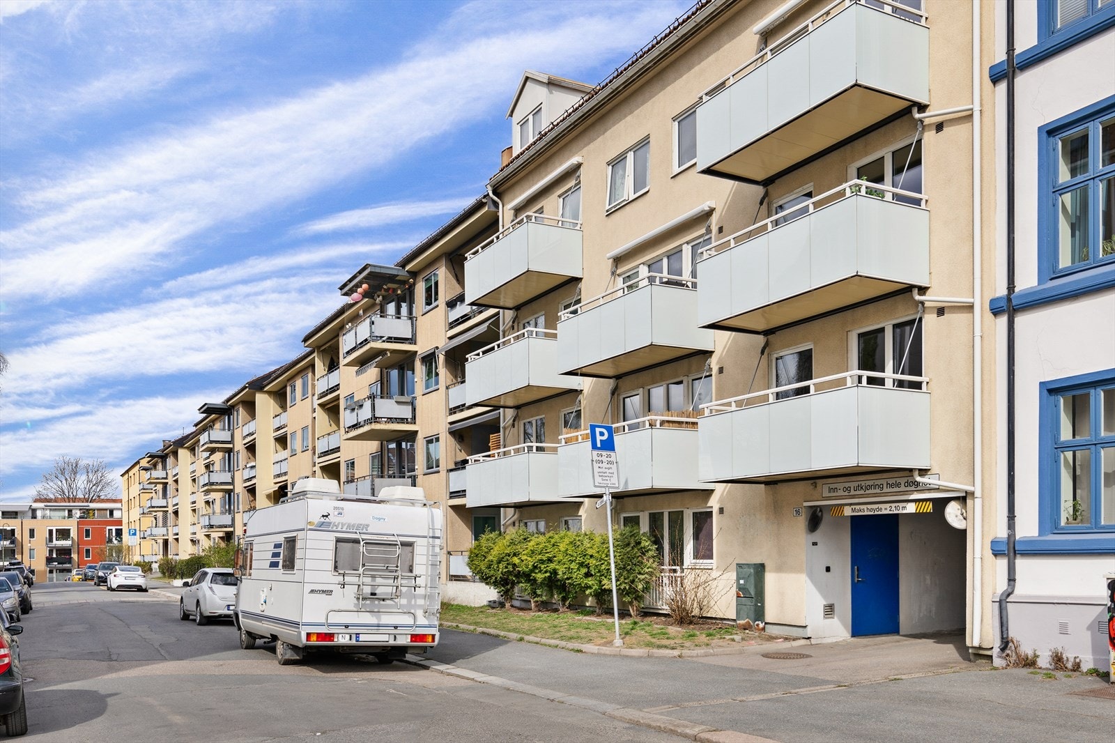 Her bor du i rolige omgivelser innerst i blindvei. Galleribilde