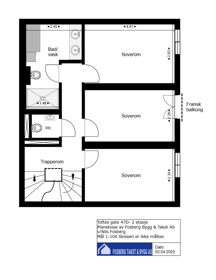 Plantegning 2.etasje Galleribilde