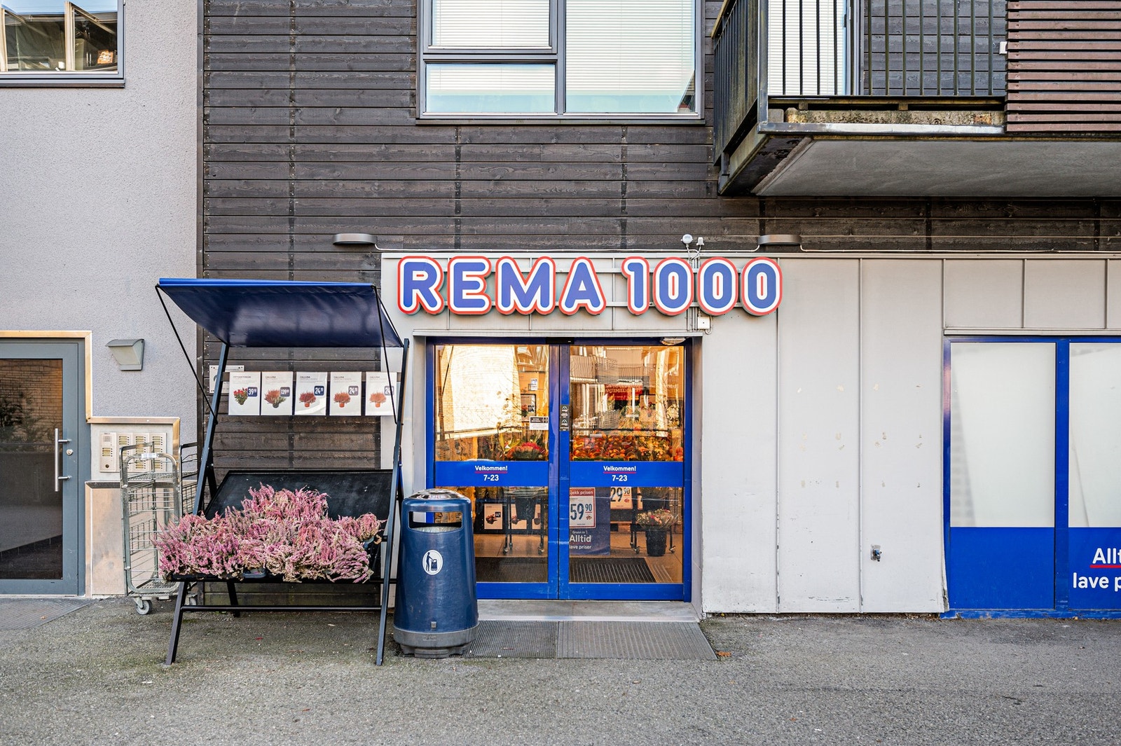 REMA 1000 i Aslakveien Galleribilde
